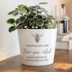 image 1 of Personalised Bee Large Plant Pot