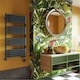 image 2 of Crossmoor - Anthracite Dual Fuel Towel Rail H1000mm x W500mm Thermostatic WIFI