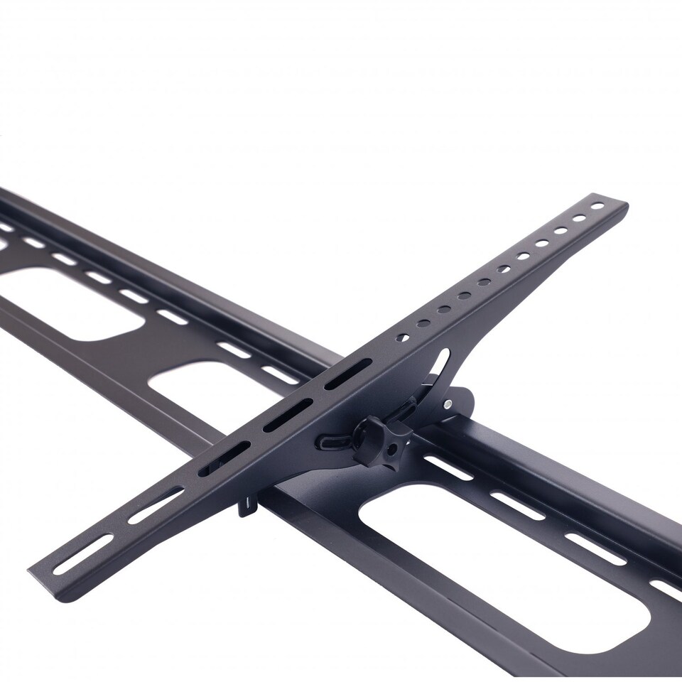 image 1 of 32"-65" Tilt Double TV Wall Bracket Mount - 100kg Capacity - VESA 600x400mm | Black | 1