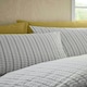 image 4 of Orla Kiely Tiny Stem Light Cool Grey Standard Pillowcase Pair