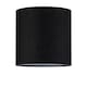 image 2 of Set of 2 Black Textured Cotton 17cm Table Lamp Shades Black