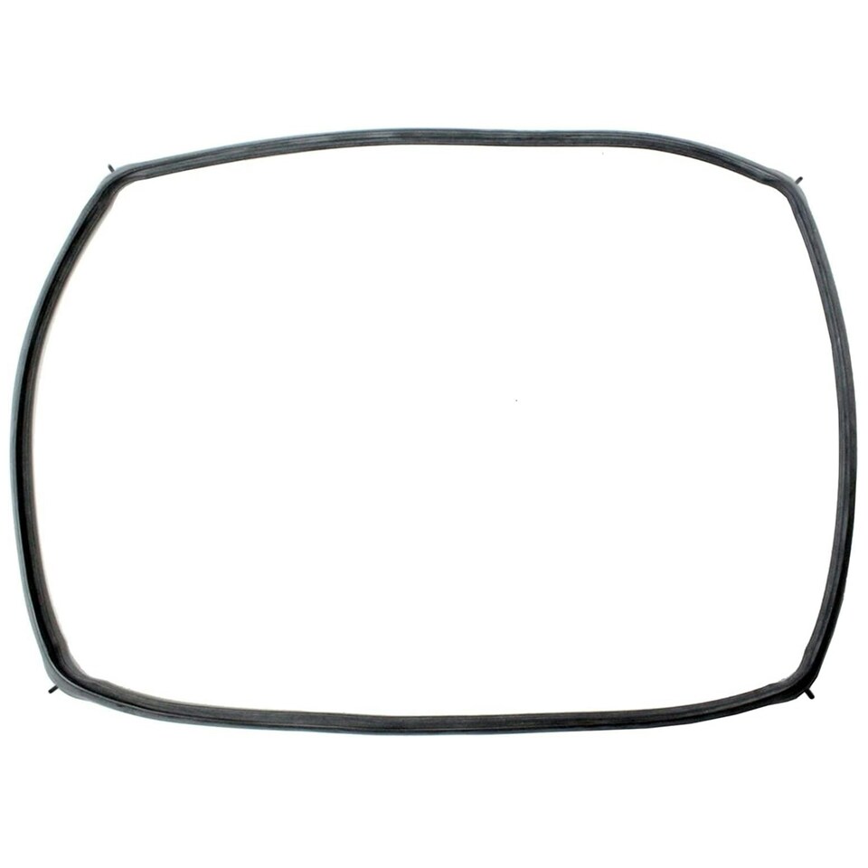 image 1 of SPARES2GO Oven Door Seal Gasket + Corner Clips compatible with Siemens Cooker 480 x 350 mm