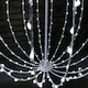 image 7 of 40cm Light up White Metal Frame Hanging Christmas Ball with 240 Cool White LEDs