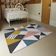 image 3 of Coloured Geometric Pattern (Rug) Multi | XL: 160x230cm