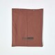 image 5 of Homescapes Chocolate Egyptian Cotton Flat Sheet 200 TC, King Brown | King