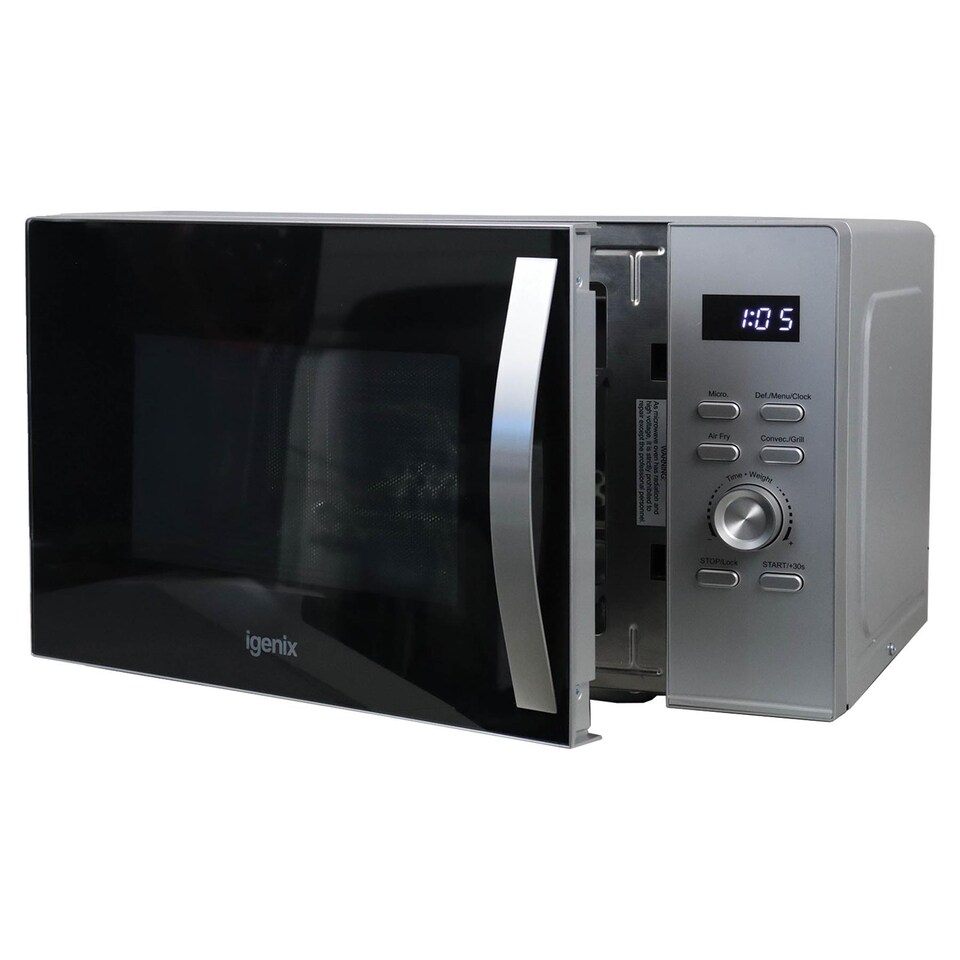 image 1 of Microwave with Air Fryer Function , 28 Litre, 900W, Silver, IGMC02890S
