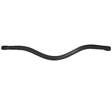 Collegiate Comfitec Leather Training Replacement Browband - Black - Pony