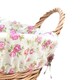 image 2 of Light Steamed Laundry Baskets with Garden Rose Lining Multi | Garden Rose
