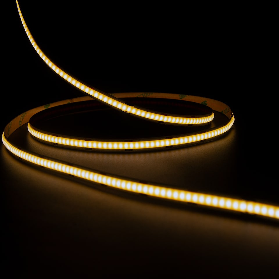 image 1 of 5 meters, 24V COB LED Strip Lights 6000K (Power Supply Not Included)
