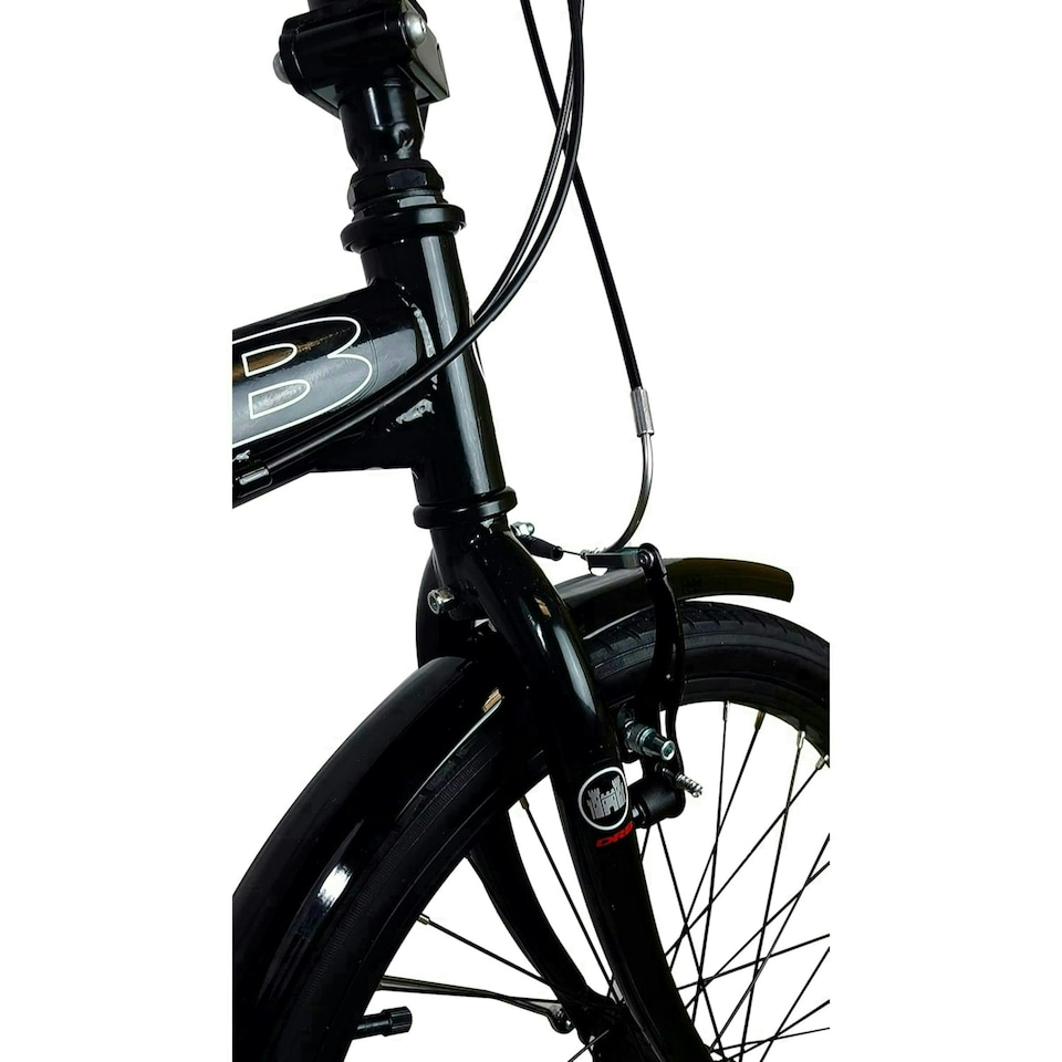 image 1 of Dallingridge Freedom Folding Commuter Bicycle, 20" Wheel, 6 Speed - Black