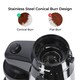 image 7 of GEEPAS 1450W Espresso & Cappuccino Coffee Machine & Conical Burr Coffee Grinder Combo Set