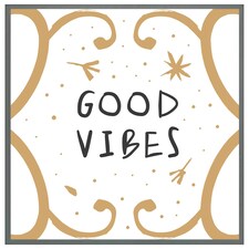 Good vibes (Picture Frame) Grey | XS