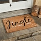image 2 of 60cm x 40cm Jingle All The Way Coir Doormat with PVC Backing