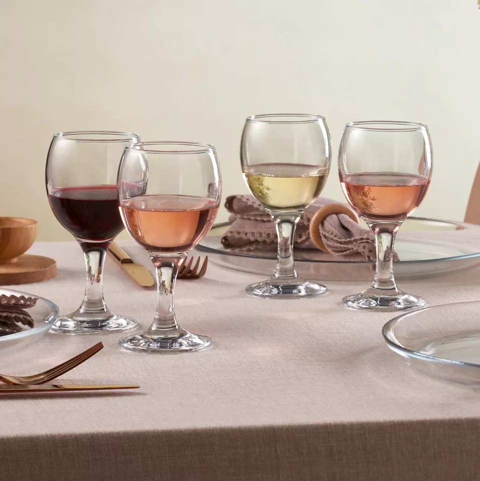 image 1 of Pasabahce White Wine Glasses - 175ml
