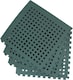 image 1 of Garden Safety Floor Mats – Interlocking EVA Foam Tiles | Green Outdoor Anti-Fatigue Matting with Drainage Holes (16 Sq. Ft)