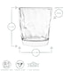 image 3 of Bormioli Rocco Diamond Water Glasses - 300ml - Clear - Pack of 6 Clear