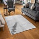 image 2 of beach front (Rug) Grey | Medium: 80x150cm