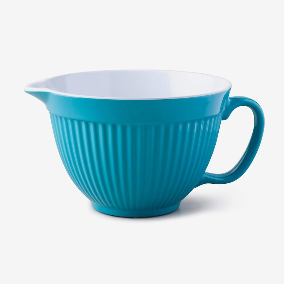 image 1 of Zeal Melamine Mixing Bowl Jug, 20cm, Cream