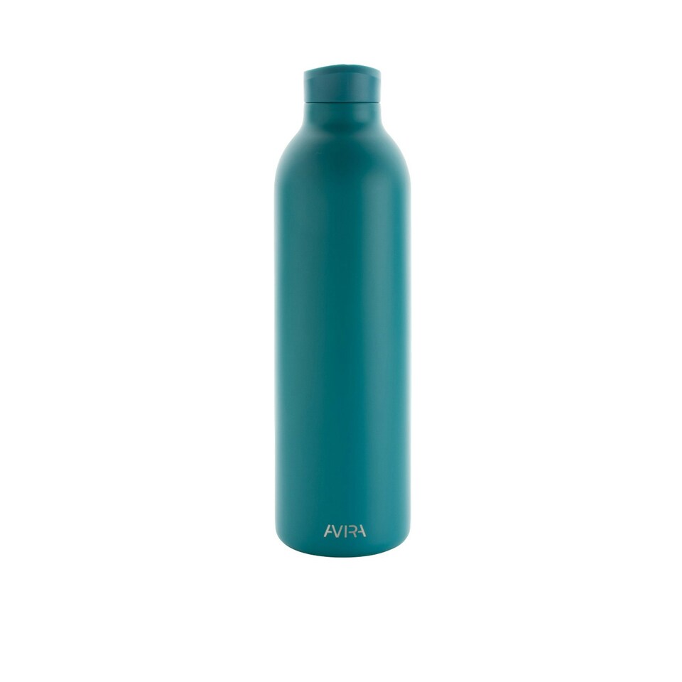 image 1 of Avira Avior Recycled Stainless Steel 1L Water Bottle - Turquoise - One Size Blue | One Size