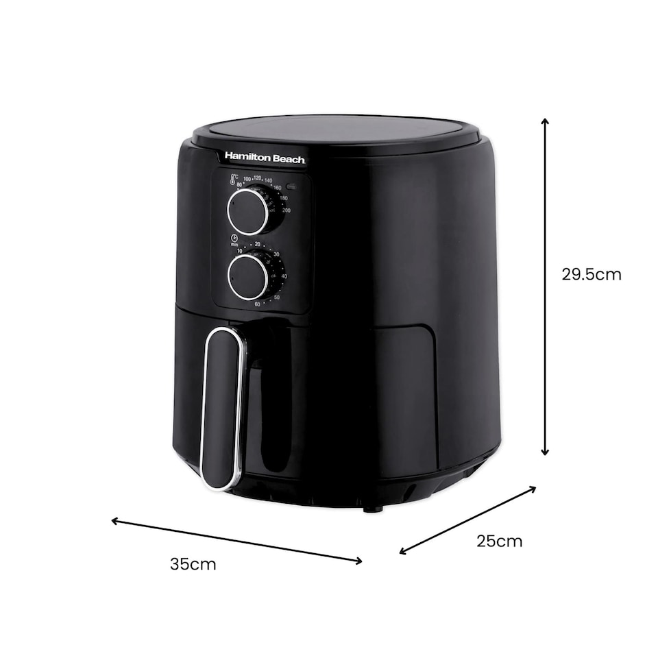 image 1 of Hamilton Beach SimpliFry 4.2L Manual Air Fryer