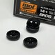 image 1 of BNDS Custom Wheel Parts Wheel and Tyre Set Flat Black 1:64 MOT Hobby BC26404SFB