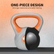 image 6 of SPORTNOW 8kg Kettle Bell with Handle for Home Gym, Orange and Grey | Orange | Orange