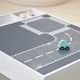 image 5 of Hooga Wooden Activity Table with Storage - 4 City Baseplates & Chalkboard Grey