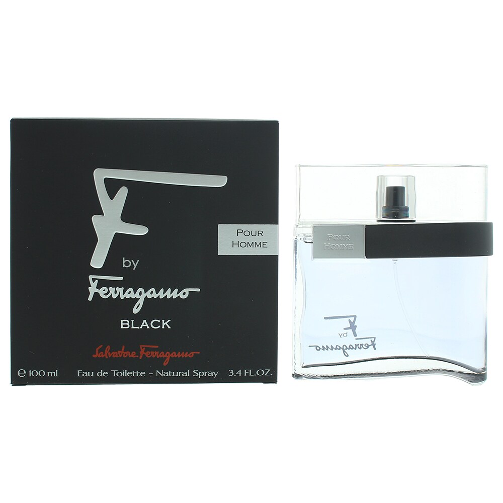 Salvatore Ferragamo F Black Eau de Toilette 100ml - Tesco Groceries