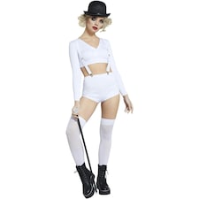 Fever Womens/Ladies Cult Classic Costume Set - White - M M