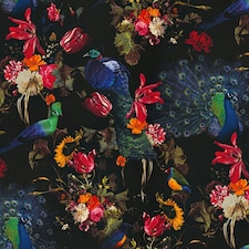 Erismann Instawalls Peacock Textured Wallpaper - Multicoloured - 32.1ft x 21in Multi