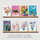 image 2 of Floral Greeting Art Cards Elegant Botanical Flower Designs Assorted