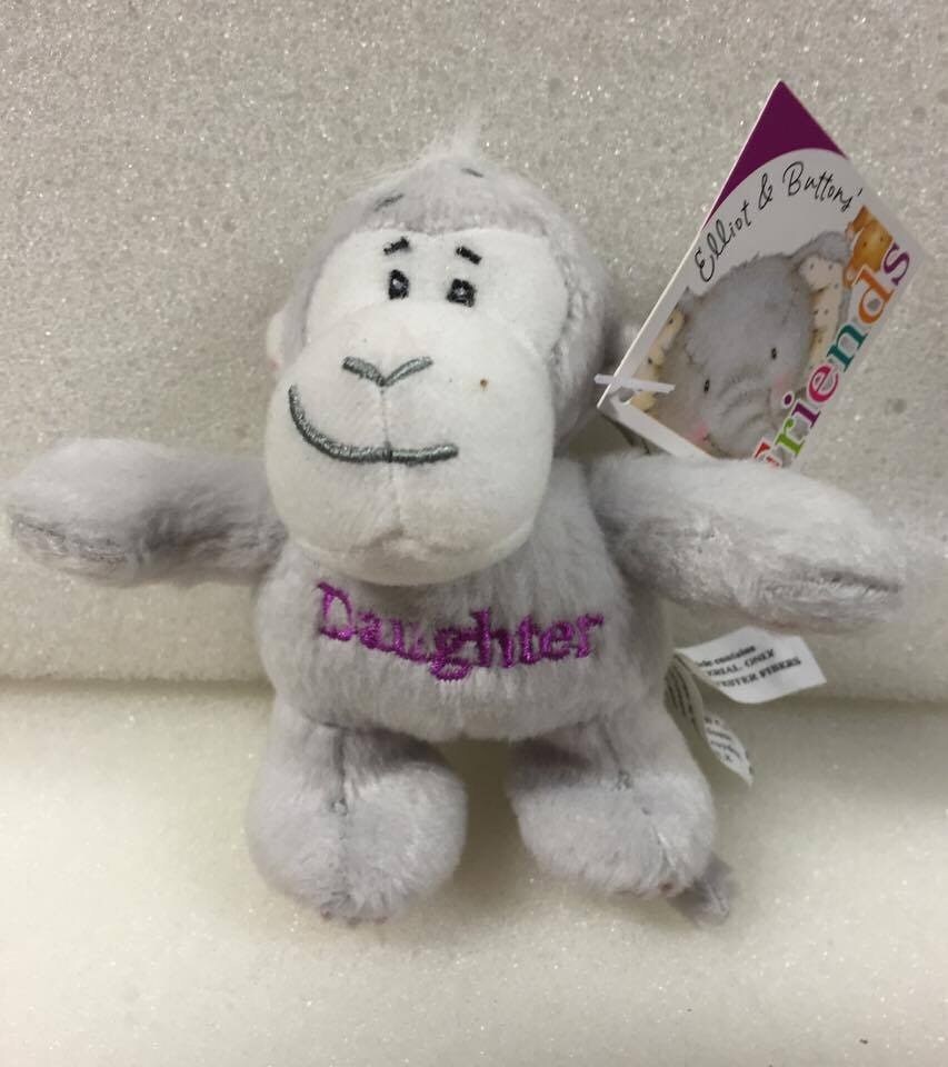 image 1 of Daughter Morris Monkey Keyring