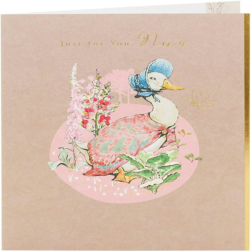 image 1 of Peter Rabbit Nan Birthday Card