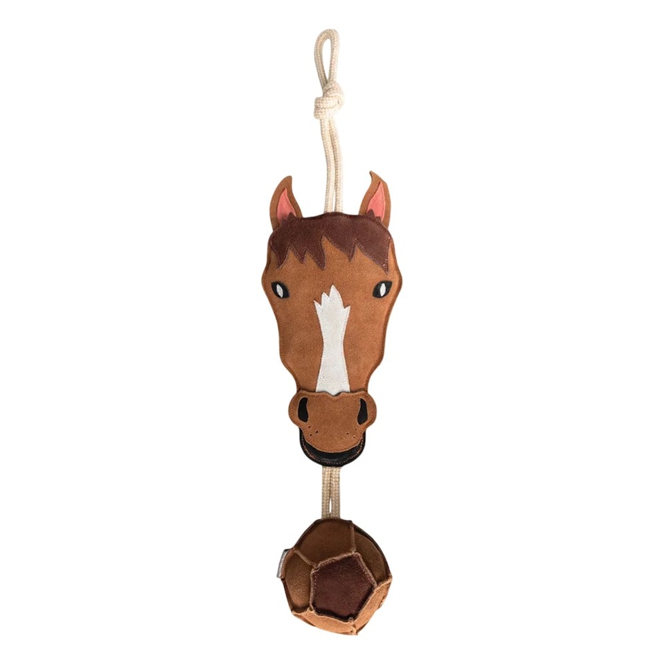 image 1 of Hy Hoofer The Horse Horse Toy | Orange | Orange/White | 1