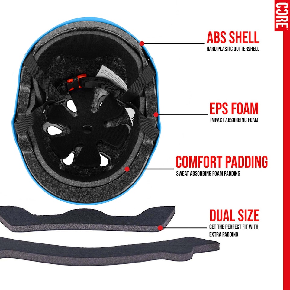 image 1 of CORE Action Sports Helmet
