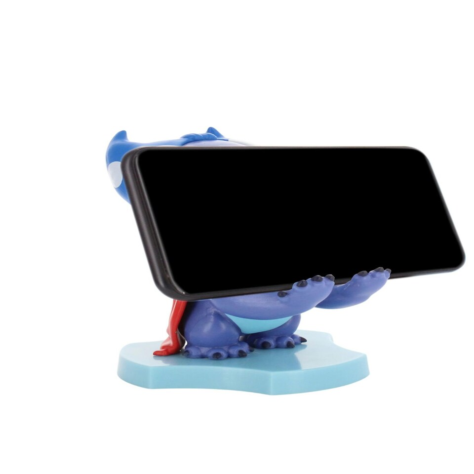 image 1 of Cable Guys Holdems Lilo & Stitch Underpants Hero Stitch Mini Phone Stand and Device Holder Blue