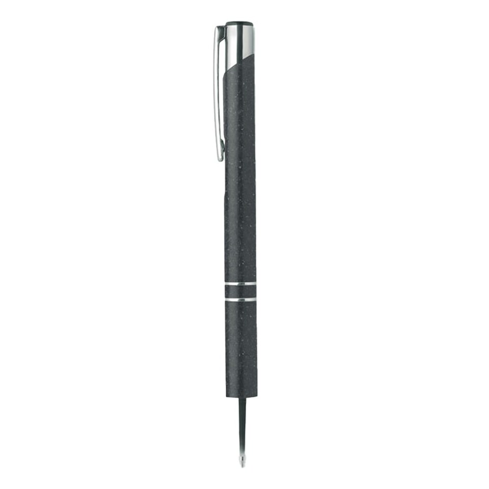 image 1 of MidOcean Bern Pecas Ballpoint Pen - Black - 13.5cm x 1cm