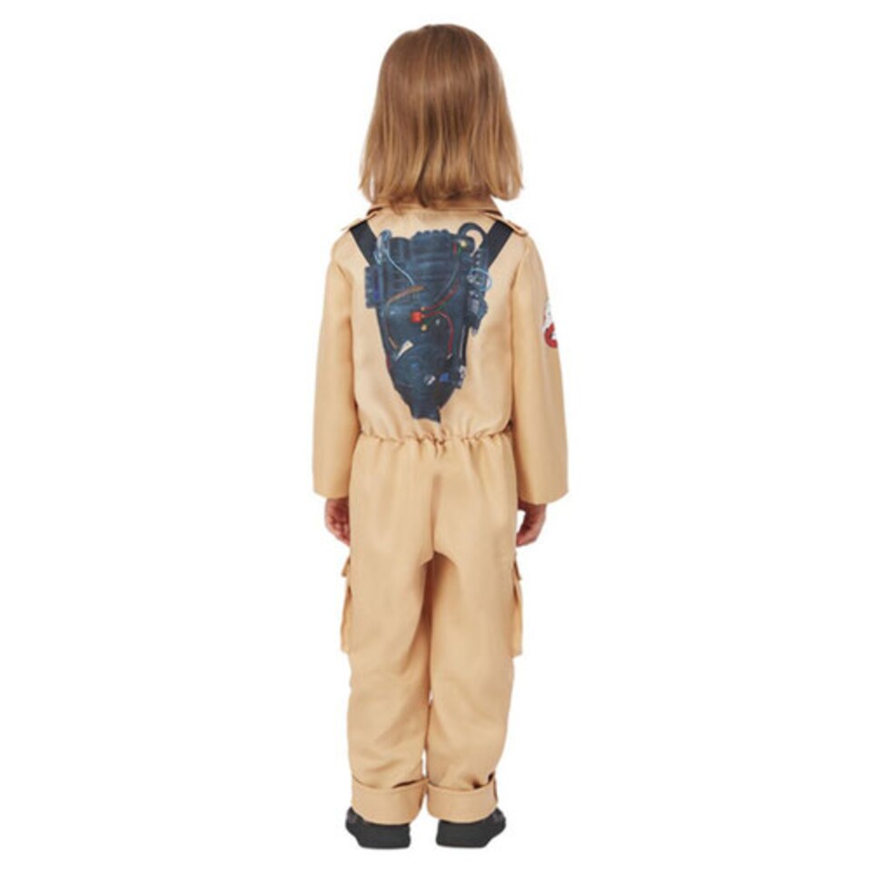 image 1 of Ghostbusters Jumpsuit Fancy Dress Costume Toddler Age 1-2