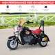 image 3 of HOMCOM Kids Electric Motorbike 6V Children Ride On Motorcycle Battery Powered Toy with Lights Sound for 3-6 Years Old Black