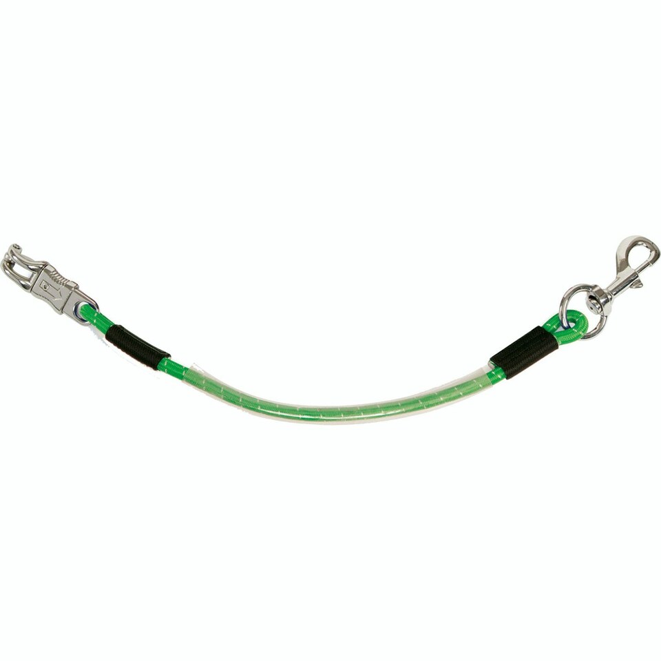 Shires Horse Bungee Trailer Tie - Green - One Size