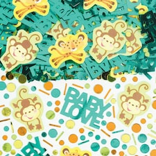 Amscan Fisher Price Confetti - Green/Yellow - One Size