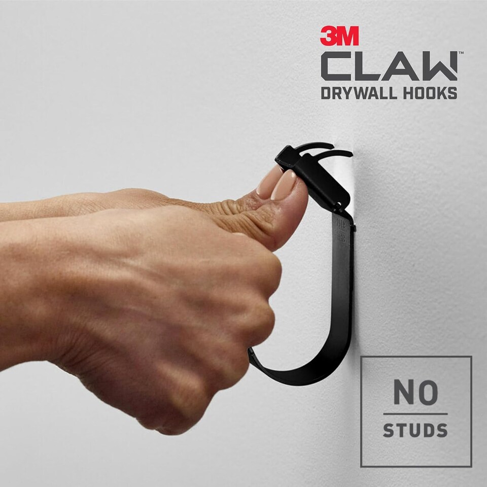 image 1 of 3M CLAW Plasterboard Hook, Holds up to 7 kg