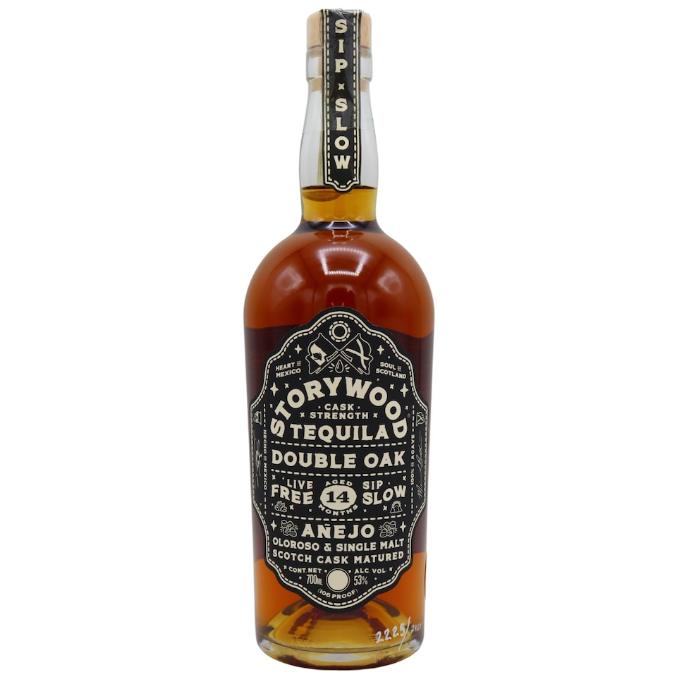 image 1 of Storywood - Cask Strength Double Oak Anejo Tequila