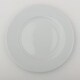 image 2 of Glim Glam Dessert Plates Set 7.5” Porcelain White 48pc Set Rim White