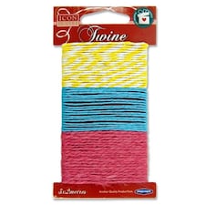 Pack of 3 2m Spring Twine by Icon Craft