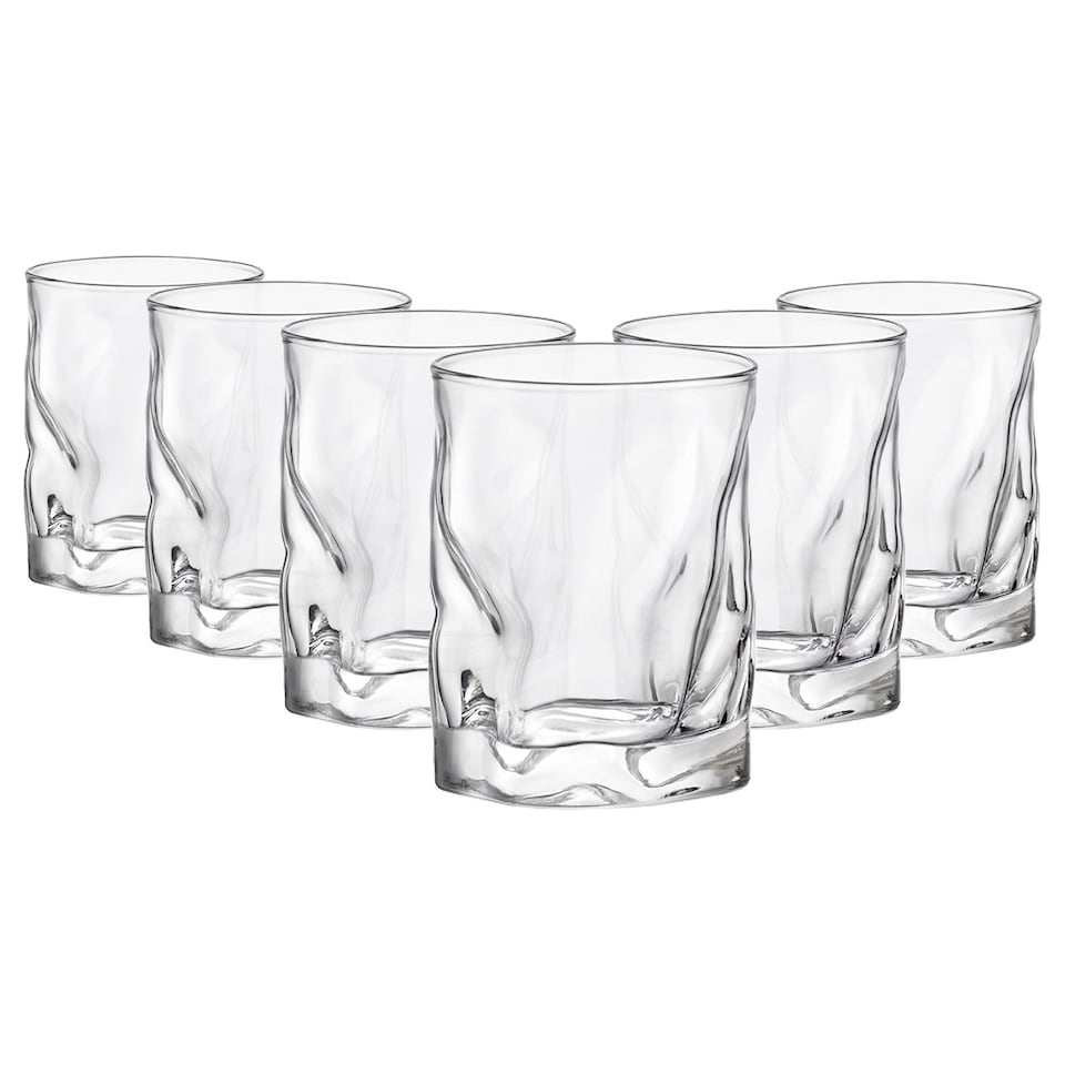 image 1 of Bormioli Rocco Sorgente Double Whisky Glasses - 420ml - Pack of 6