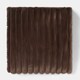 image 3 of OHS Faux Fur Ribbed Fleece Throw Over Bed Blanket Winter Warm Supersoft - 125 x 150cm | Brown | Chocolate