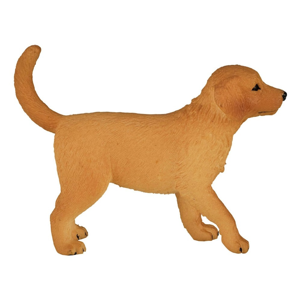 image 1 of MOJO Farmland Golden Retriever Puppy Toy Figure (387205)