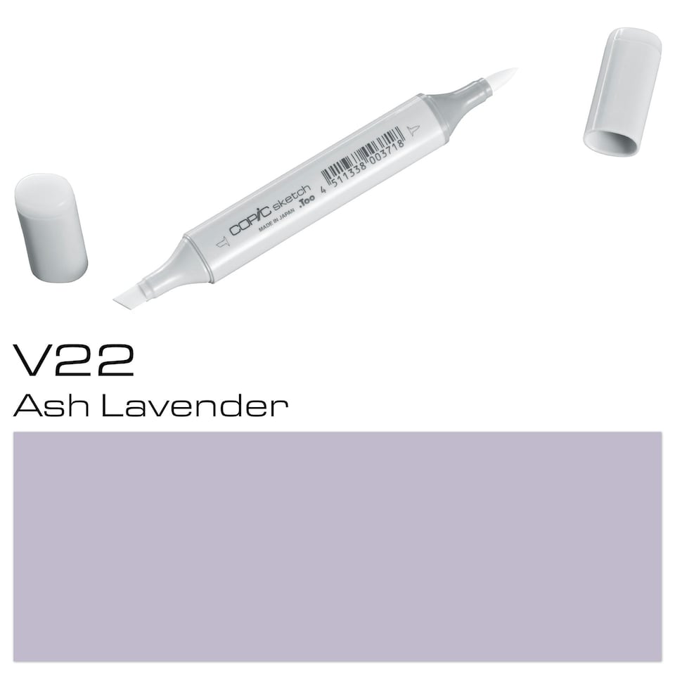 image 1 of Copic Sketch Marker, Ash Lavender, Single Pen