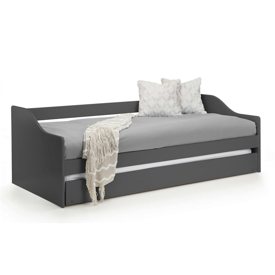 image 1 of Premier Anthracite Day Bed Single 3ft (90cm) + Pull Out Bed (Guest Bed)